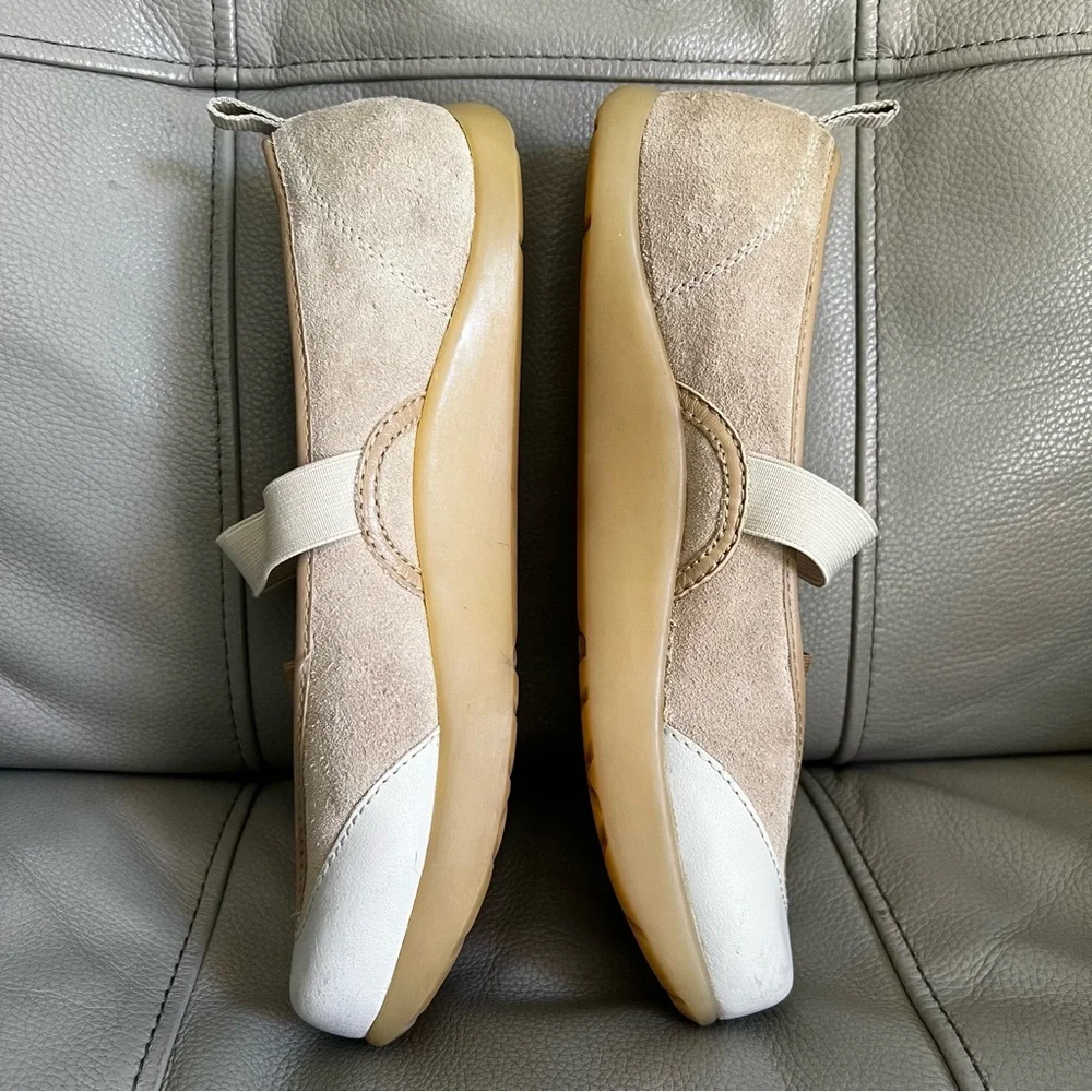 Kalso Earth Women's Tan and White Casual Shoes - Picture 3 of 16